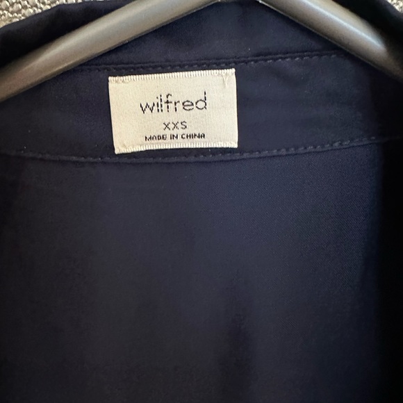 Wilfred Tie Front Blouse - Picture 9 of 9